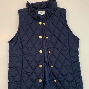 Girls quilted vest